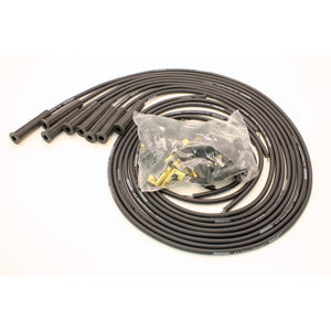 PerTronix 808280 Flame-Thrower Spark Plug Wires 8 cyl 8mm Universal 180 Degree Black