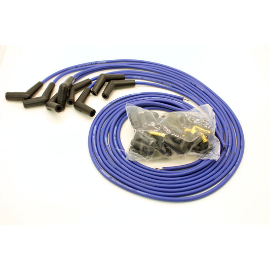 PerTronix 808315 Flame-Thrower Spark Plug Wires 8 cyl 8mm Universal 115 Degree Blue