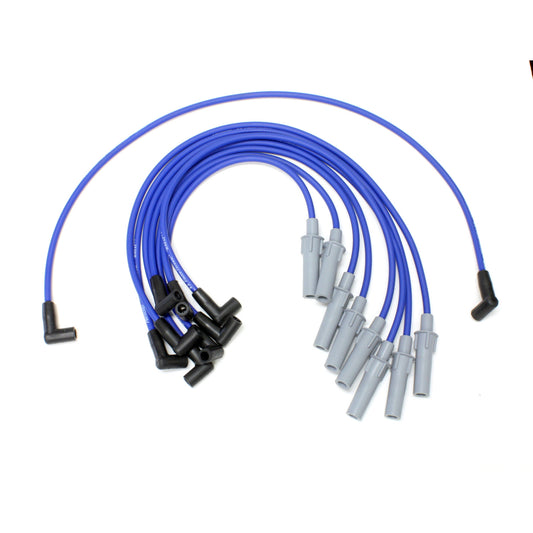 PerTronix 808332 Flame-Thrower Spark Plug Wires 8 cyl 8mm 1992-2003 Dodge Truck 5.2/5.9L Blue