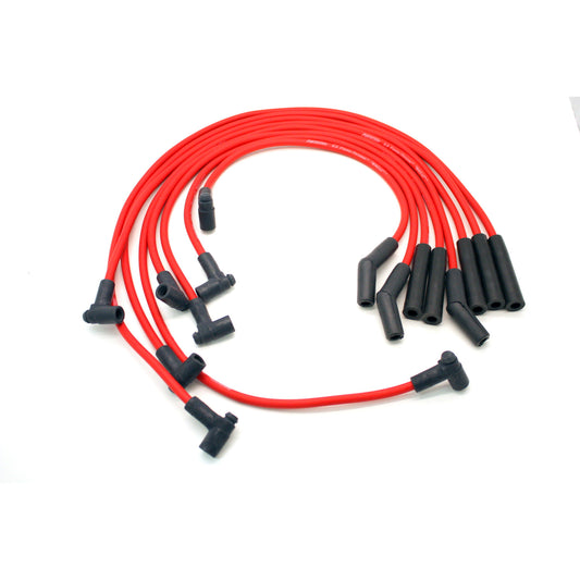 PerTronix 808403 Flame-Thrower Spark Plug Wires 8 cyl 8mm GM HEI Custom Fit Red