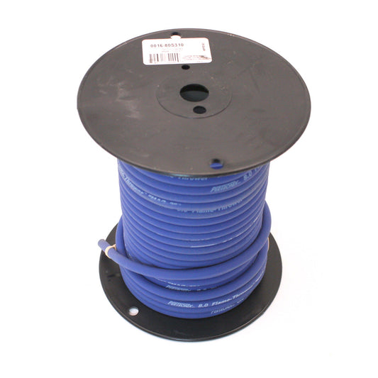 PerTronix 80S310 Flame-Thrower Spark Plug Wire 8mm Blue with White Script 100 Foot Spool