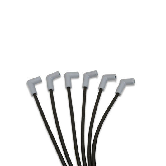 Taylor Cable 82043 8.2mm Thundervolt Custom Spark Plug Wires 6 cyl black