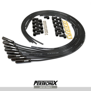 PerTronix 828280HT Flame Thrower Spark Plug Wires Black Ceramic Boot 8 cyl