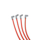 Taylor Cable 87234 8.2mm Thundervolt Custom Spark Plug Wires 6 cyl red