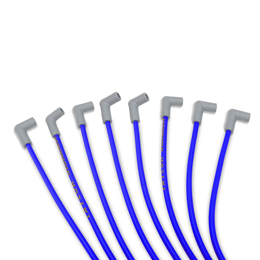 Taylor Cable 84617 8.2mm Thundervolt Custom Spark Plug Wires 8 cyl blue