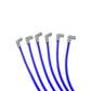 Taylor Cable 84698 8.2mm Thundervolt Custom Spark Plug Wires 6 cyl blue