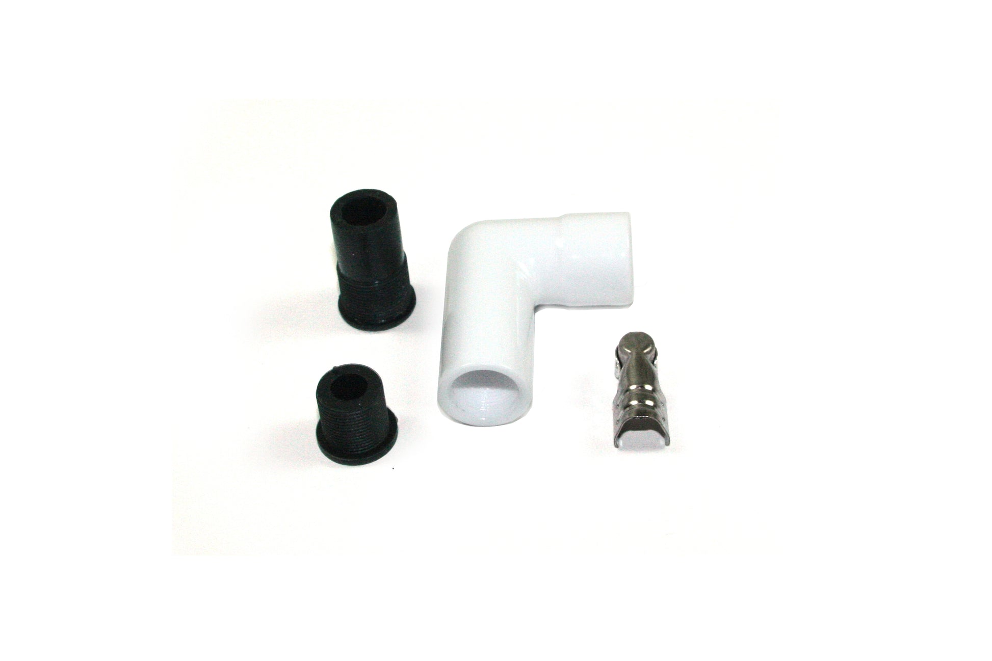 PerTronix 8501HT-1 White Ceramic Spark Plug Boot 90 Degree