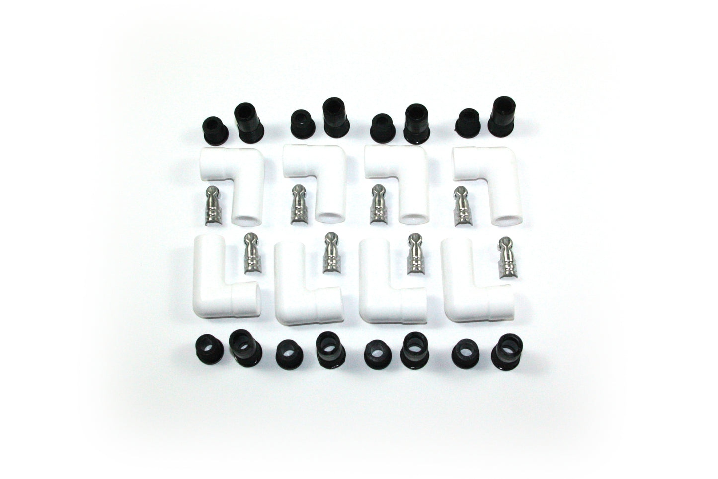PerTronix 8501HT-8 White Ceramic Spark Plug Boot 90 Degree Set of 8