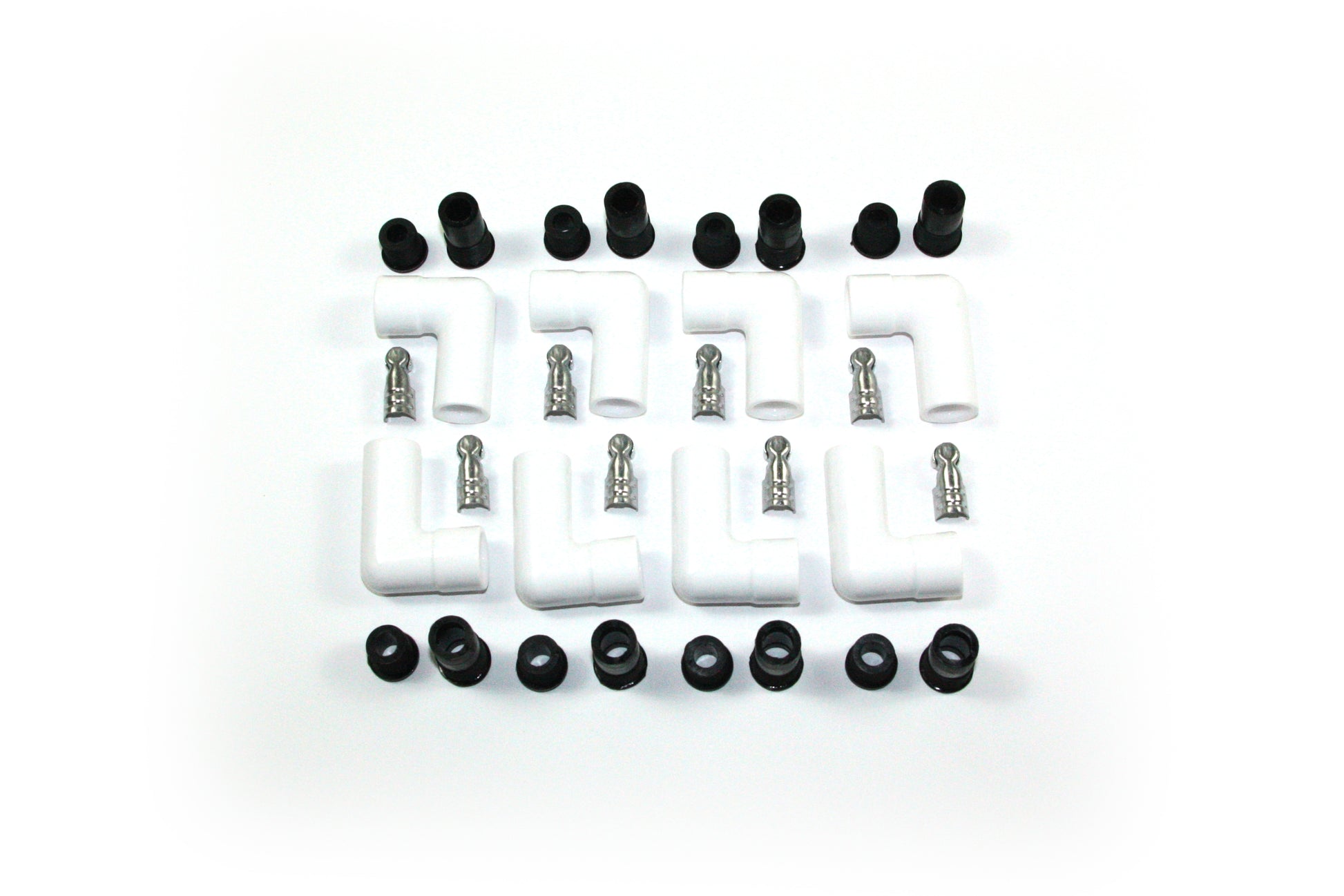 PerTronix 8501HT-8 White Ceramic Spark Plug Boot 90 Degree Set of 8