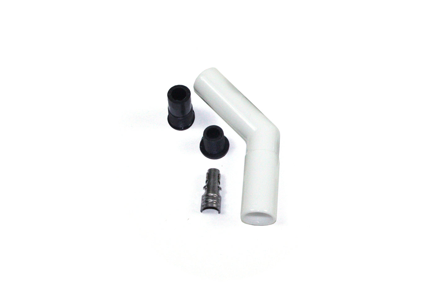 PerTronix 8503HT-1 White Ceramic Spark Plug Boot 45 Degree