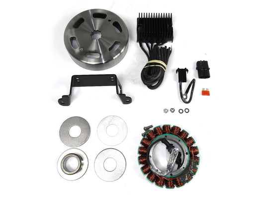 Compu-Fire 55566 - Charging System Kit with Vented Rotor for 99-02 Twin Cam Harley&reg; Models