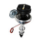 PerTronix D120700 Flame-Thrower Electronic Distributor Billet Pontiac V8 Plug and Play with Ignitor II Technology Vacuum Advance Black Cap