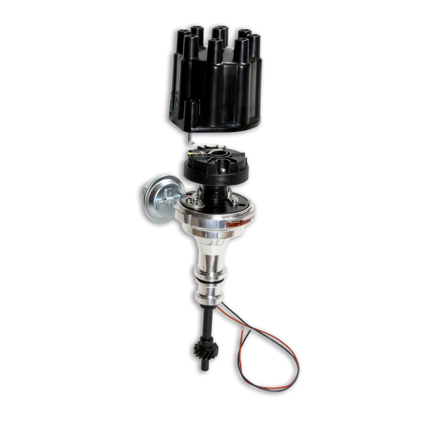 PerTronix Flame Thrower D135700 Billet Distributor with Ignitor II Ford Y-Block