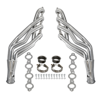 1963-72 Chevy C10 LS Engine Swap 1 7/8" Long Tube Header with Metallic Ceramic Coating