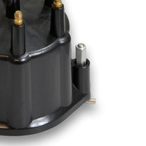 Replacement Distributor Cap for 6 Cylinder Marine Billet Distributors - Black / Male (Service Part Only)