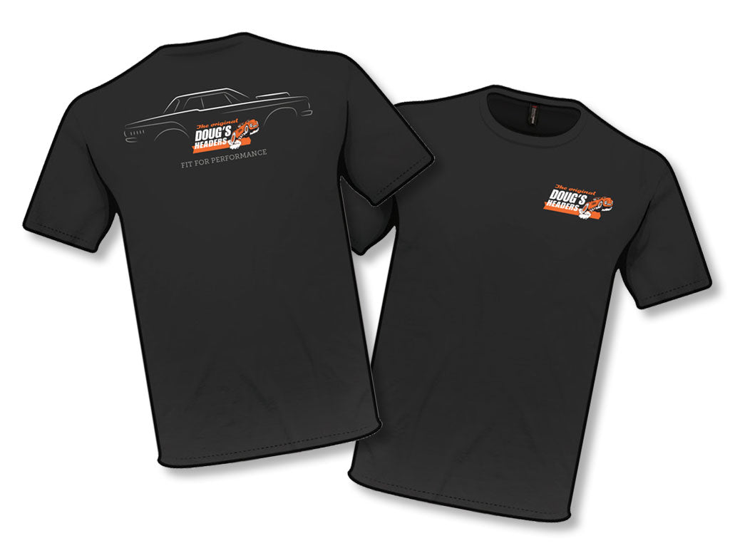 Doug's Headers TS702 Black Profile T-Shirt