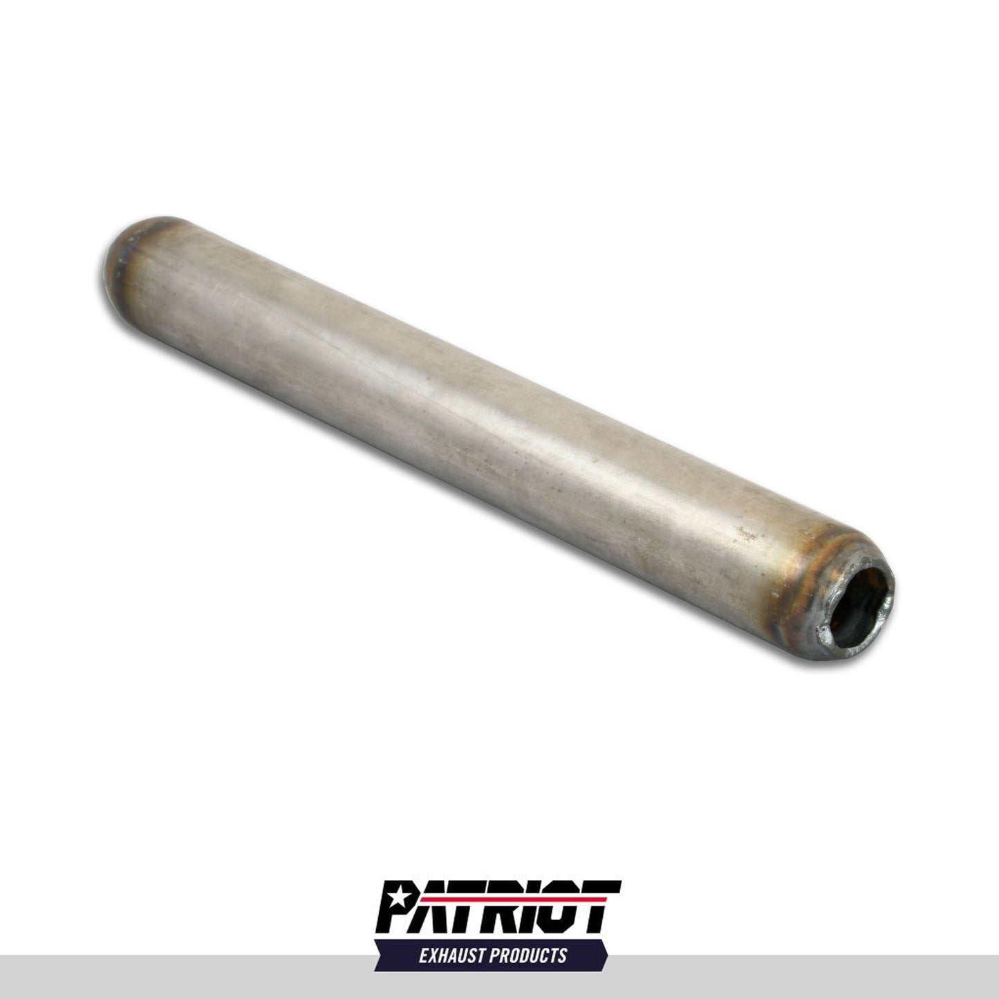 Patriot Exhaust H3121 Muffler Mini-Style 1 1/4" core 12" length 1 5/8" case