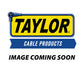 Taylor Cable 13032 409 Spiro-Pro Motorcycle blk 21.5/9in custom 180