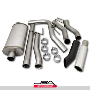 2020-21 Jeep Gladiator 2.5" 304 Stainless Steel Cat Back Exhaust System