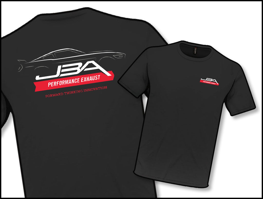 JBA PERFORMANCE EXHAUST TS602 Black Profile T-Shirt