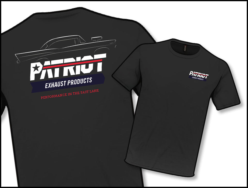 Patriot Exhaust TS802 Black Profile T-Shirt