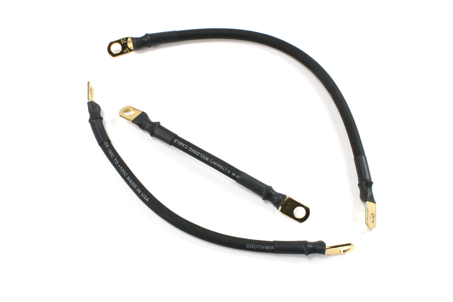 Spyke 419491 - Battery Cables for 91-96 FXD Dyna&reg; Models