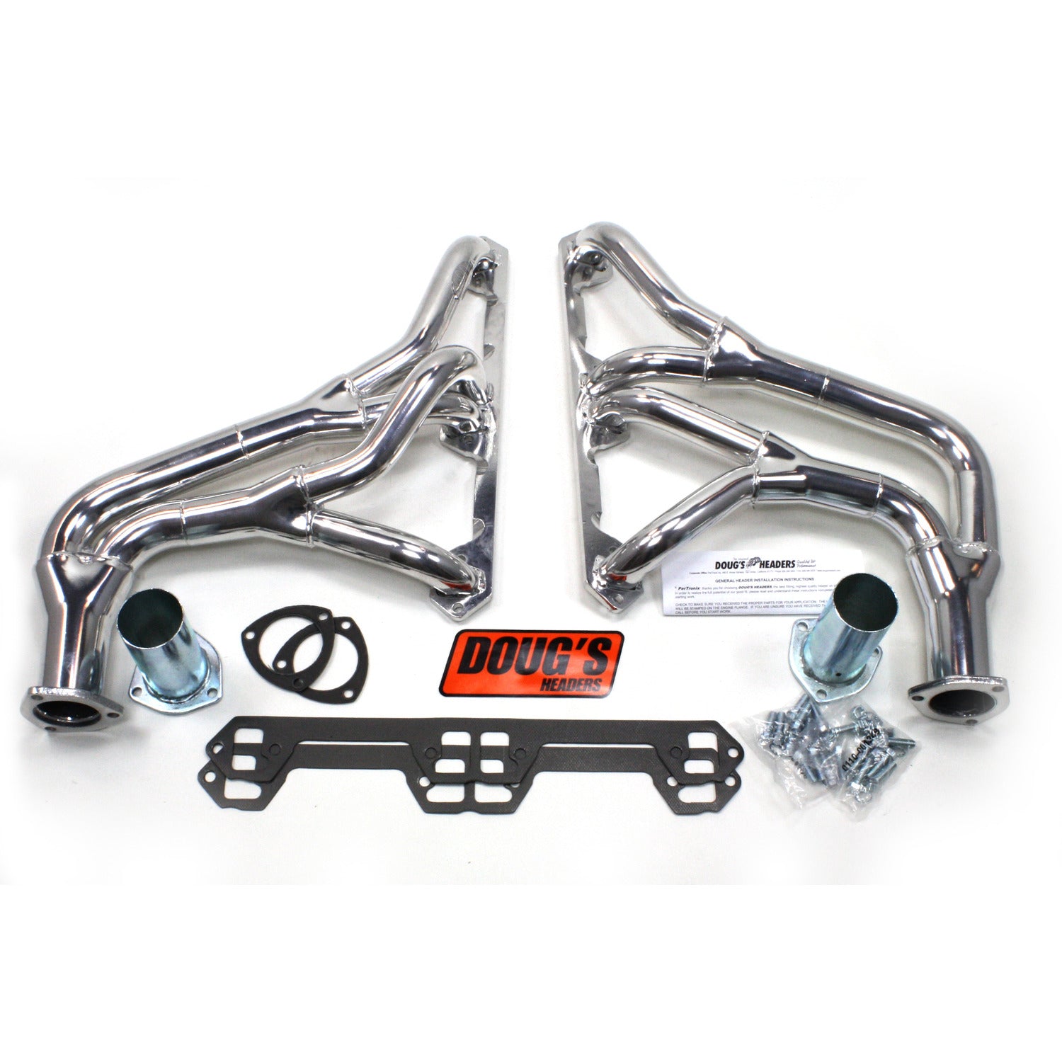 Doug's Headers D1104Y 1 5/8" Tri-Y Header AMC Jeep V8 72-81 Metallic Ceramic Coating