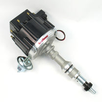 PerTronix D1350 Flame-Thrower Distributor HEI Ford 221-302 Small Block Black Cap Machine Polished