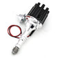 PerTronix D151700 Flame-Thrower Electronic Distributor Billet Buick V8 215-350 Plug and Play with Ignitor II Technology Vacuum Advance Black Cap