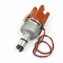 PerTronix D189604 Flame-Thrower Electronic Distributor Cast VW Type 1 Engine Plug and Play with Ignitor 6 Volt Negative Ground Non Vacuum