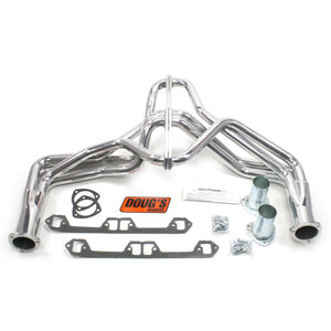 1972-80 AMC Jeep V8 1 5/8" 4-Tube Full Length Header with Metallic Ceramic Coating