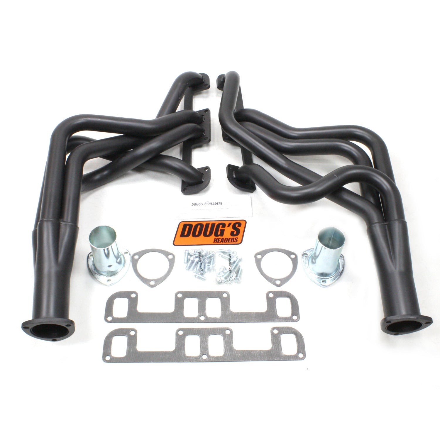 Doug's Headers D200-B 1 3/4" 4-Tube Full Length Header Buick Regal 350 68-72 Hi-Temp Black Coating