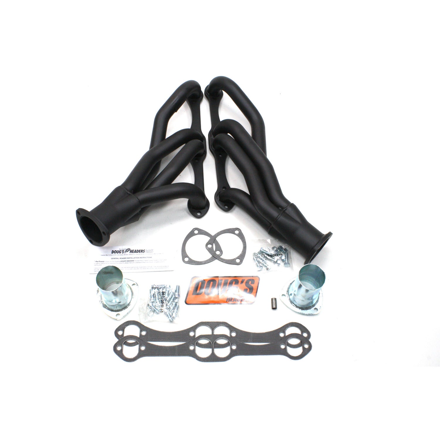 Doug's Headers D304-B 1 5/8" 4-Tube Shorty Header