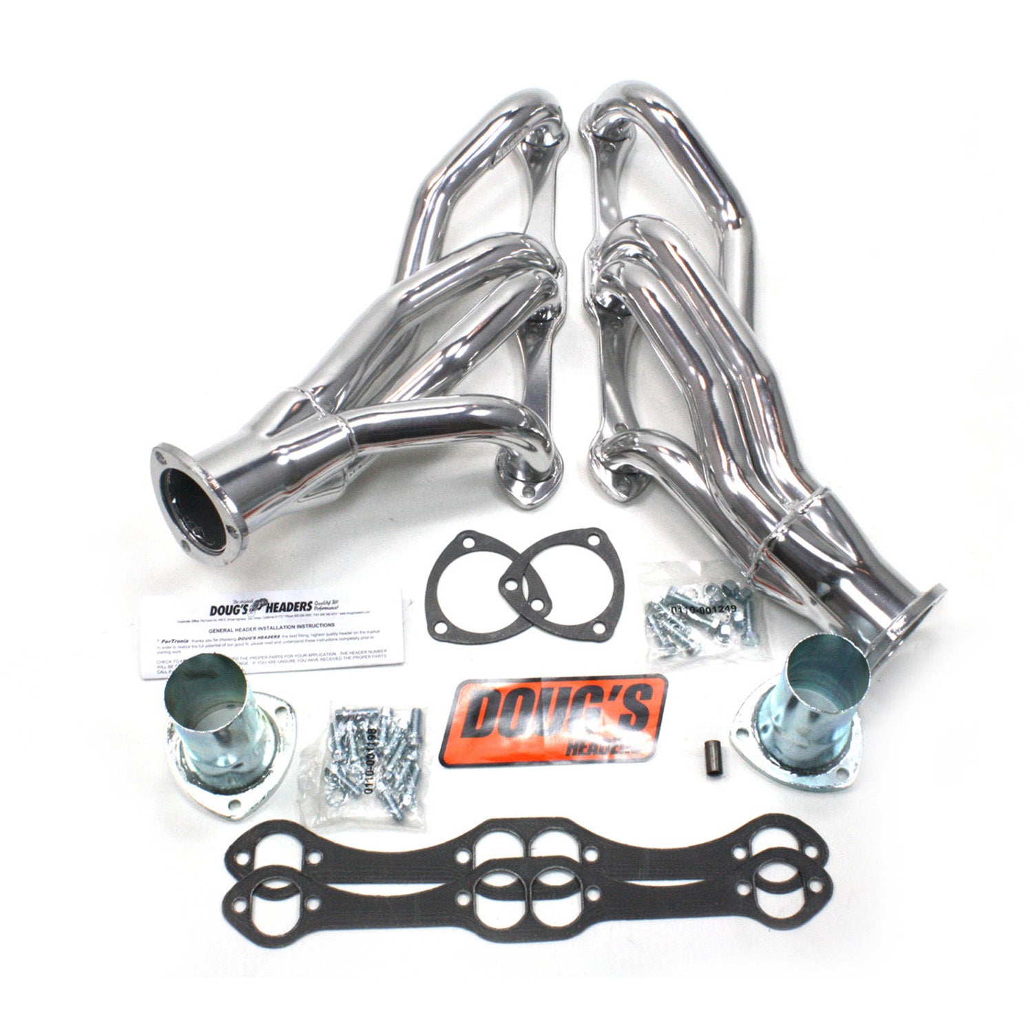 Doug's Headers D304 1 5/8" 4-Tube Shorty Header