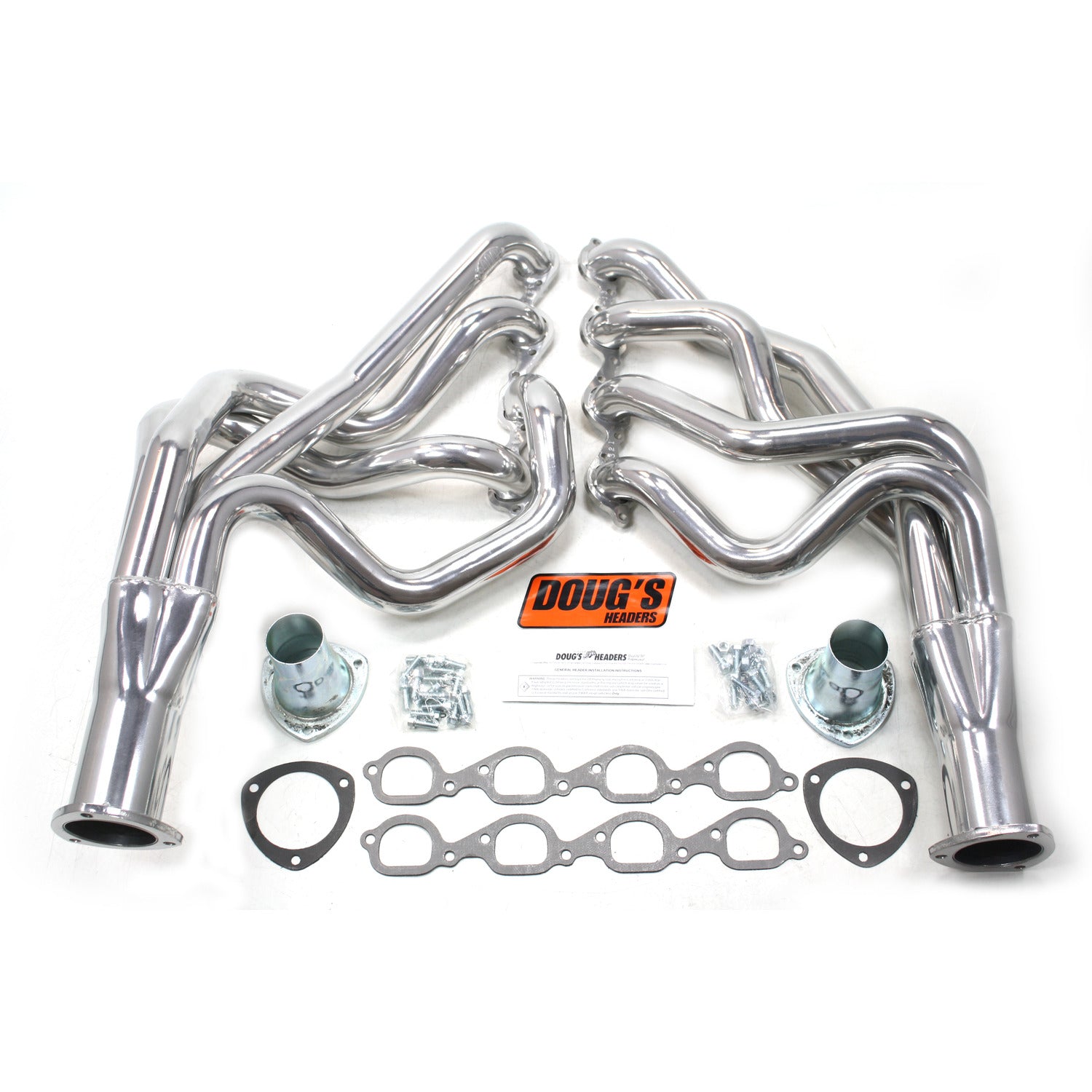 Doug's Headers D321 2 1/8" 4-Tube Full Length Header Chevrolet Camaro 572 67-69 Metallic Ceramic Coating