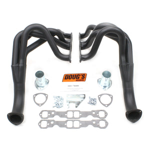 1962-67 Chevy II Small Block 1 3/4" 4-Tube Fenderwell Header with Hi-Temp Black Coating