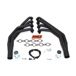 1967-69 Chevy Camaro/1968-74 Chevy Nova 1 7/8" LS1 Engine Swap 4-Tube Full Length Header with Hi-Temp Black Coating