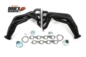 1955-57 Chevy Passenger Car/Wagon Big Block 2" Tri-5 Fenderwell Header with Hi-Temp Black Coating