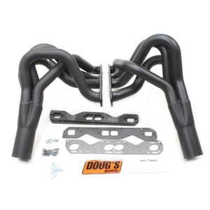 1962-67 Chevrolet Nova Small Block 2" 4-Tube Fenderwell Header with Hi-Temp Black Coating