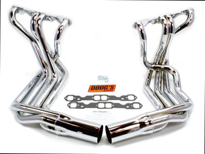 1963-82 Chevy Corvette Small Block 1 7/8" 304 Stainless Steel 4-Tube Full Length Sidemount Header