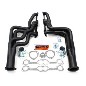 1964-72 Pontiac GTO 326-455 1 7/8" 4-Tube Full Length Header with Hi-Temp Black Coating