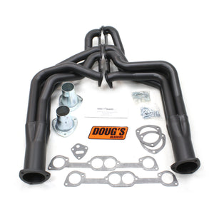 1967-69 Pontiac Firebird 326-455 1 7/8" 4-Tube Full Length Header with Hi-Temp Black Coating