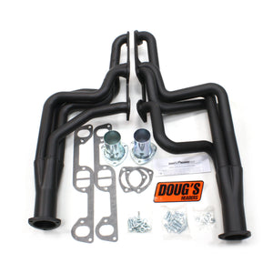 1968-72 Pontiac GTO 326-455 1 3/4" 4-Tube Full Length Header with Hi-Temp Black Coating