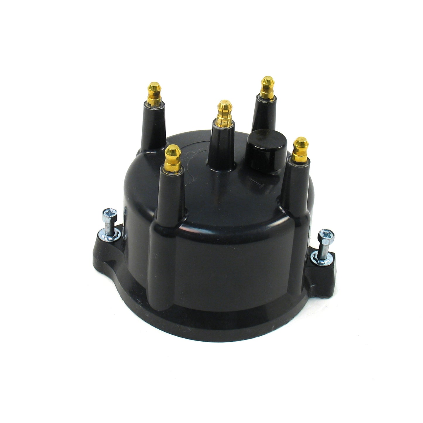 PerTronix D654710 Cap Black 4 cylinder Flame-Thrower Billet Distributor