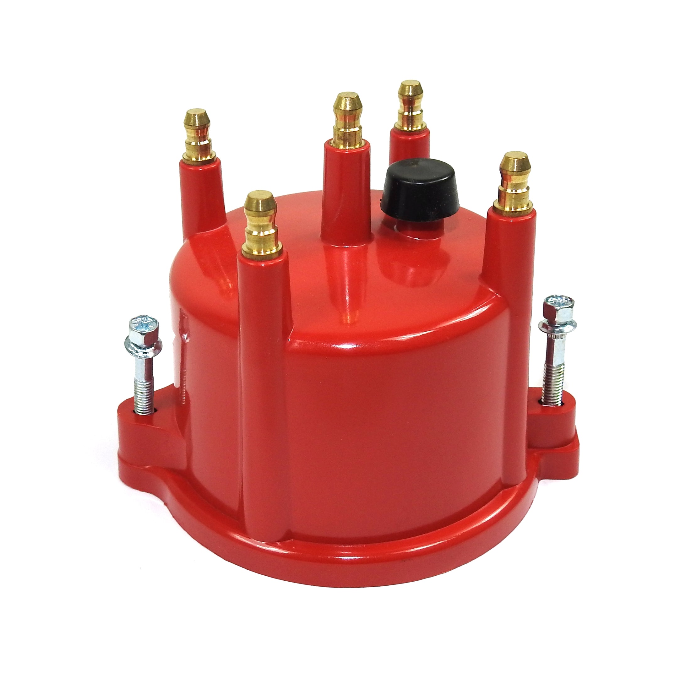 Pertronix D654711 Cap 4 cyl Billet red VW Male