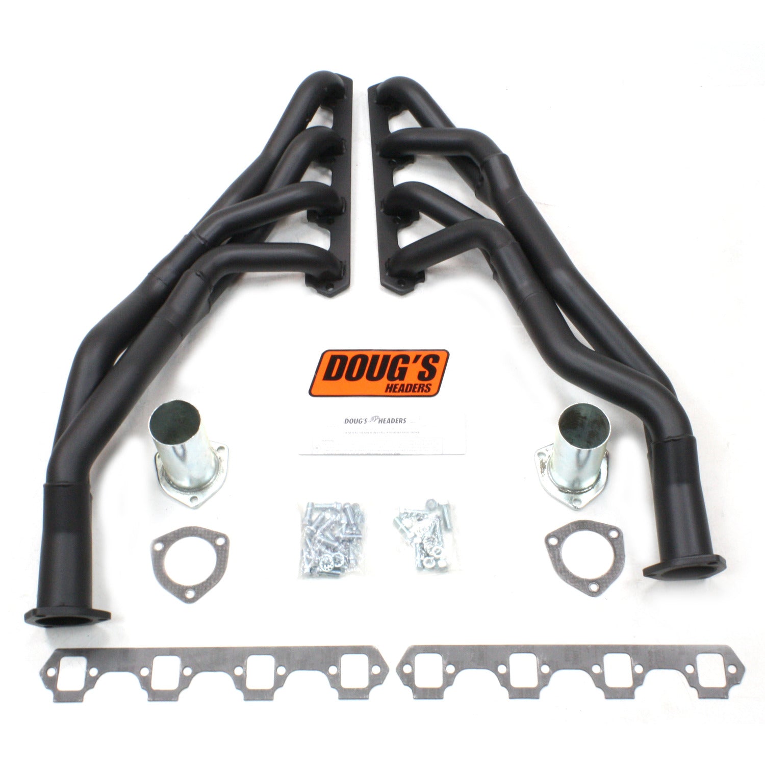 Doug's Headers D660YA-B 1 5/8" Tri-Y Header Ford Falcon Small Block Ford 60-65 Hi-Temp Black Coating