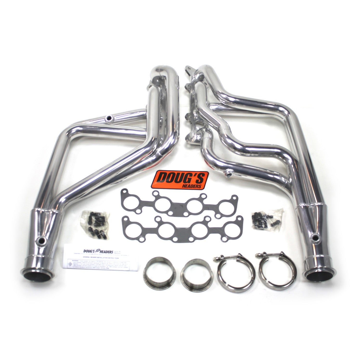 Doug's Headers D6652 1 3/4" 4-Tube Full Length Header Ford Mustang 64-73 Fairlane 66-67 Falcon 60-65 Cougar 67-68 Coyote 5.0 Swap