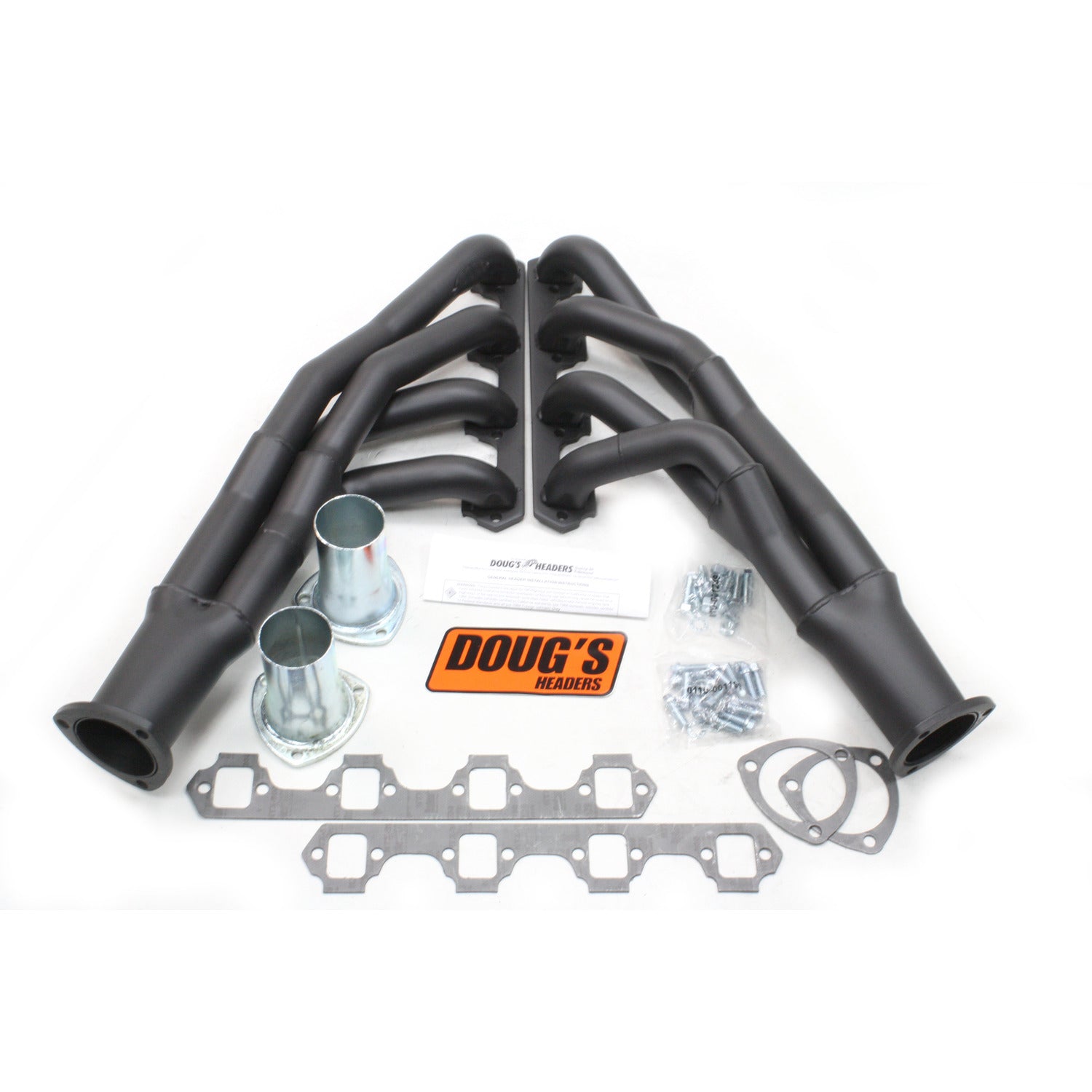 Doug's Headers D669Y-B 1 3/4" Tri-Y Header Ford Mustang 351W 67-70 Hi-Temp Black Coating