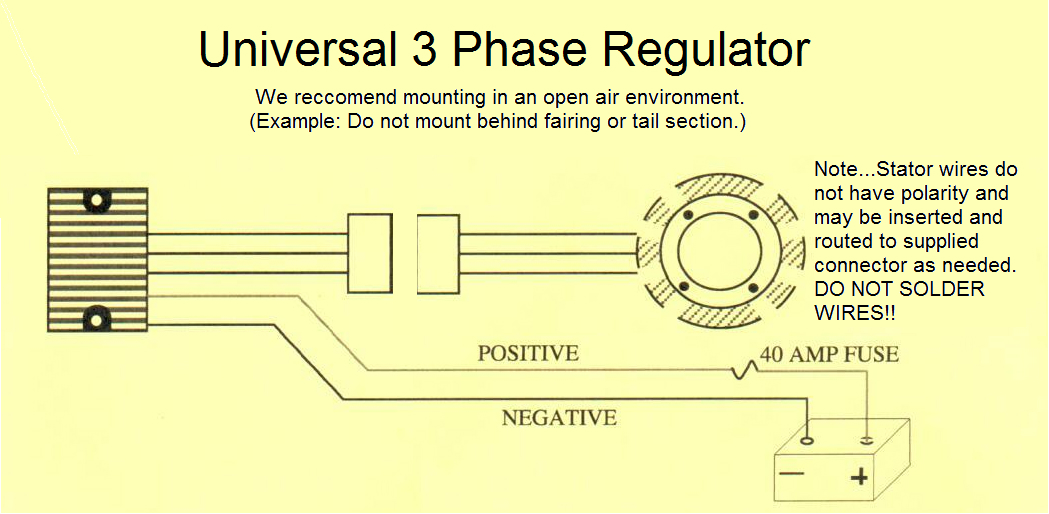 Compu-Fire 55403 - Universal 3 Phase 40 Amp Voltage Regulator