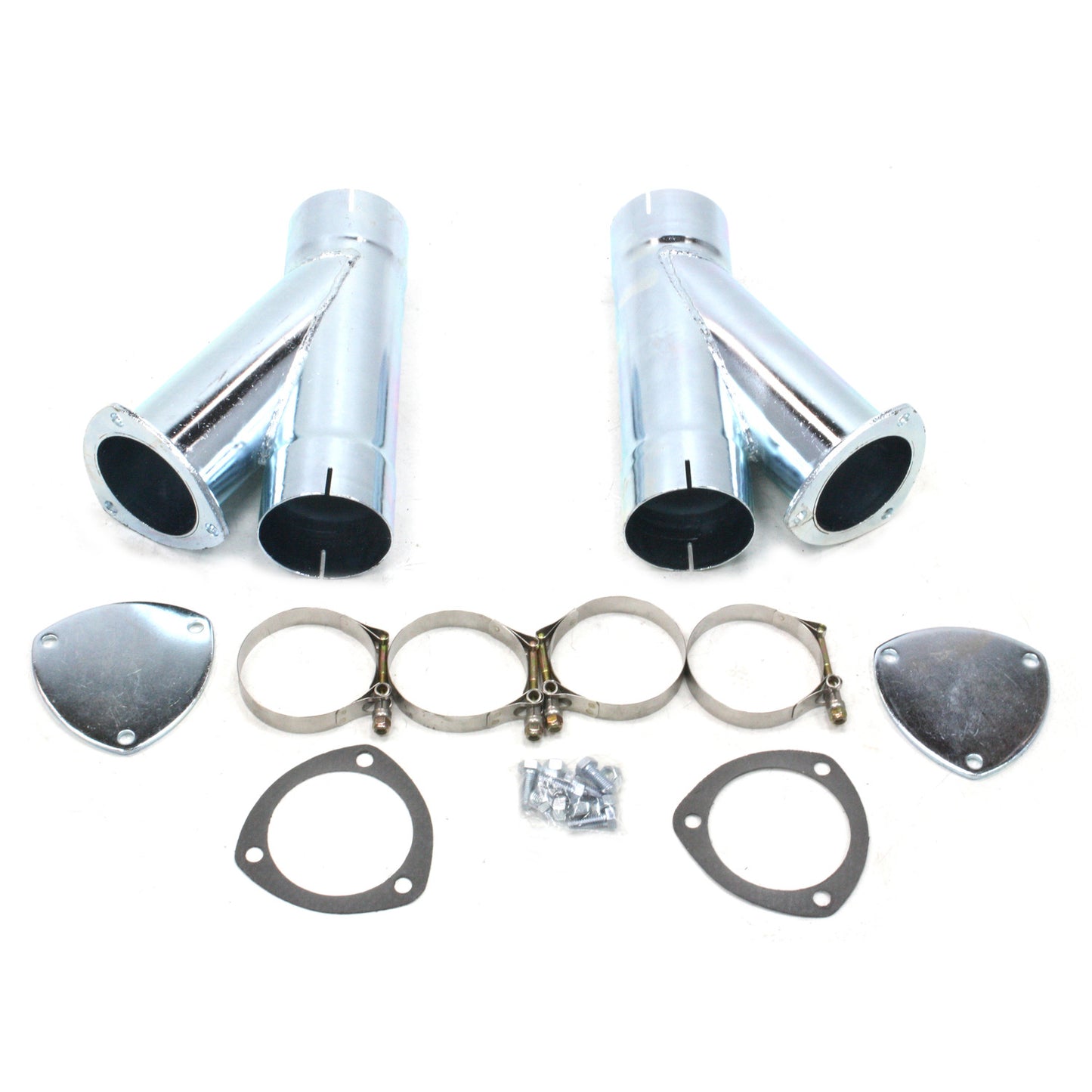 Patriot Exhaust H1134 Exhaust Cut-Out Hookup Kit 3 1/2 Inch Pair